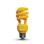 Xtricity Yellow Bug Light Bulbs Compact Fluorescent T2 Spiral, 1 Pack,. Fixed Price $13.14.