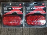 2X Foxfire Safety Lites FL263-MAG90 Led Magnetic Emergency Trailer Lights. Fixed Price $77.95.