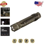 Maglite Mag-tac 2-CELL CR123 Led Flashlight, 378 Lumens, Sturdy, Green Clip-on. Fixed Price $93.99.