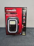 Husky 1000 Lumen Rechargeable Color Changing Utility Light W/bluetooth Speaker. Fixed Price $25.99.