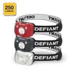 Defiant 3-PACK 250LM HEADLIGHT-3 X 3AAA Battery. Fixed Price $9.95.