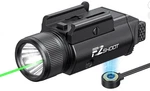 Ezshoot 2400 Lumens Laser Light Combo With Strobe Mode, High Pistol Flashl. Fixed Price $79.99.