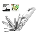 12 Mini Tool, Portable Keychain Screwdriver Bit, Folding.... Fixed Price $16.58.