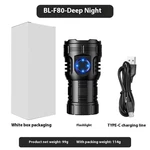 High Power Led Flashlight Usb Rechargeable 8 * Xpg Beads Lantern Tail Magnet Cli. Fixed Price $22.99.