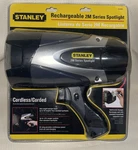 New Stanley Series SL2M09 Black & Gray Handheld Rechargeable Spotlight. Fixed Price $69.99.