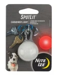 Nite Ize Spotlit Carabiner Light, Glow Or Flash, Push On/off, Battery Powered. Fixed Price $9.95.