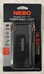 Nebo Rambler Portable Fast Charging 20K Power Bank W/ Led Light #NEB-PBK-0011. Fixed Price $43.99.