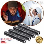 4 Pcs Tactical Led Flashlight Clip Mini Penlight Pocket Portable Torch Lamp. Fixed Price $13.85.