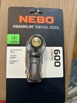 Nebo Franklin Swivel 600 Lumen Versatile Rechargeable Flashlight, Storm Gray. Fixed Price $40.00.