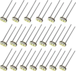 Partsam 4.7MM-12V Car Mini Bulbs Lamps Indicator 20PCS-WHITE. Fixed Price $23.11.