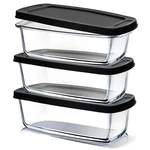 Glass Bread Pans For Homemade Baking, 1.9 Qt Deep Food Storage Conta. Fixed Price $35.22.
