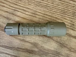 Surefire Nitrolon Flashlight Tan. Fixed Price $45.00.