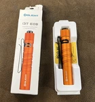 Olight I3T Eos Limited Edition Orange 180 Lum Tail Switch New Open Box. Fixed Price $50.00.