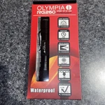Olympia RG260 High Performance Rugged Waterproof Cree Led Flashlight, Lumens. Fixed Price $10.00.