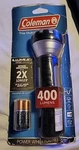 Coleman Il 400 Led Flashlight Lumens With Battery Guard. Fixed Price $35.99.