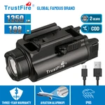 Trustfire GM35 Compact Led Flashlight Rechargeable Handgun Tactical Pistol. Fixed Price $42.62.
