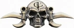 Bastinelli Creations Menuki Reaper Metal Alloy Construction 1.13" X 0.5" 0.13". Fixed Price $70.00.