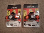 Lot Of Coast HL7 Focus Adjustable Headlamps 19284. Fixed Price $50.00.