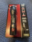 New! Husky 1200 Lumens Dual Power Led Rechargeable Focusing Flashlight. Fixed Price $19.97.