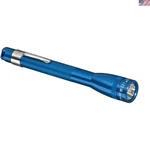 Twist-operation Mini Led Flashlight Mag Blue Design, 2 Aaa Batteries Included. Fixed Price $27.44.