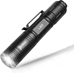 Wuben L50 Rechargeable Tactical Flashlights, 1200 Lumens, IP68 Waterproof, Mod. Fixed Price $43.79.