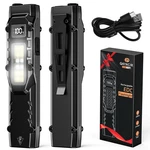 Edc Tactical Flashlight, 1100 High Lumens Rechargeable Led Flat W/.... Fixed Price $33.60.