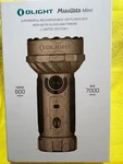 Olight Marauder Mini Desert Terrain Limited Edition Led Flashlight, 7000 Lumen. Fixed Price $159.95.