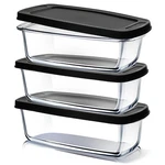 Eatex Glass Bread Pans For Homemade Baking, 1.9 Quart Deep Rectangular .... Fixed Price $33.45.