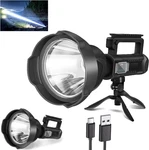 Rechargeable Spotlight, 3,000,000L High Lumens Led Lights Outdoor Handheld. Fixed Price $61.14.