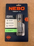 (E1726) Brand New Nebo Torchy 2000 Lumen Rechargeable Flashlight. Fixed Price $29.90.