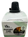 Tiki Brand Adjustable Flame Torch, Glass 6.25" Smoke Clear 100. Fixed Price $15.68.