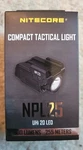 Nitecore NPL25 Uhi 20 Led 900 Lumen Compact Tactical Flashlight New. Fixed Price $89.99.