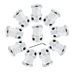 Newwish GT2 Pulley 20 Teeth 5MM Bore 10MM Width Tooth Timing Wheel .... Fixed Price $20.55.