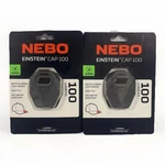 2-PACK Nebo Einstein Cap Light 100 Lumens Led Cob Black Gray Clip-on New. Fixed Price $24.99.