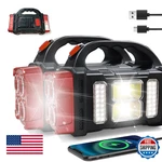 Geebonflugens Versatile Solar Flashlight Dual Charge & 4 Modes. Fixed Price $31.33.
